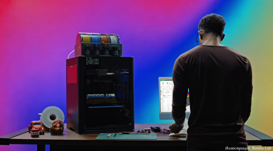 Компания Bambu Lab готовит 3D-принтер с тулченджером
