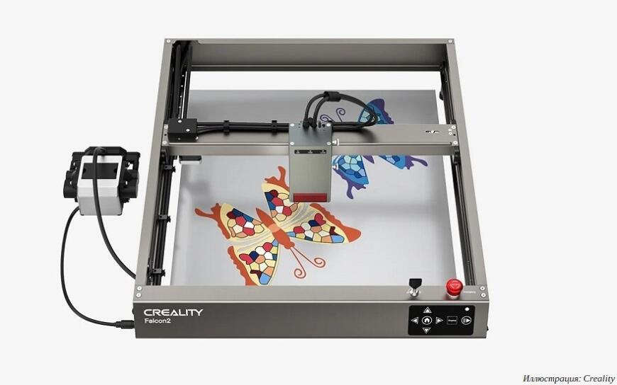 Компания Creality выпустила лазерный гравер Falcon 2 40W