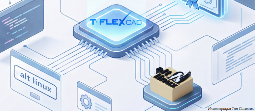 T-FLEX CAD сертифицирован в операционной системе «Альт Рабочая станция»