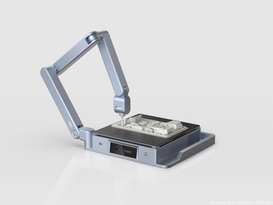 Компания Anycubic представила концепцию складного 3D-принтера