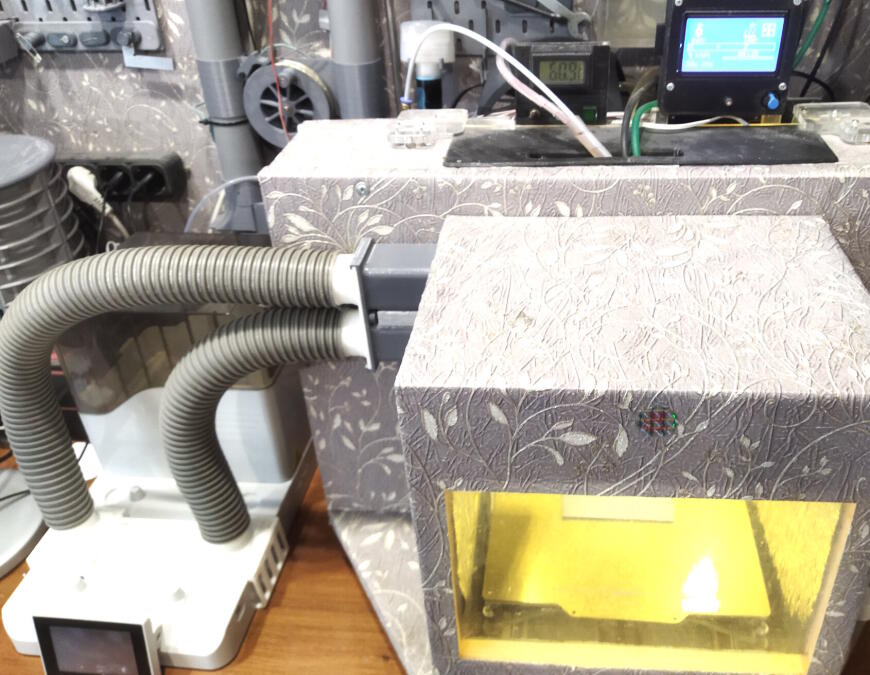 "За двумя зайцами" с сушилкой Chitu Systems FilaPartner E1.