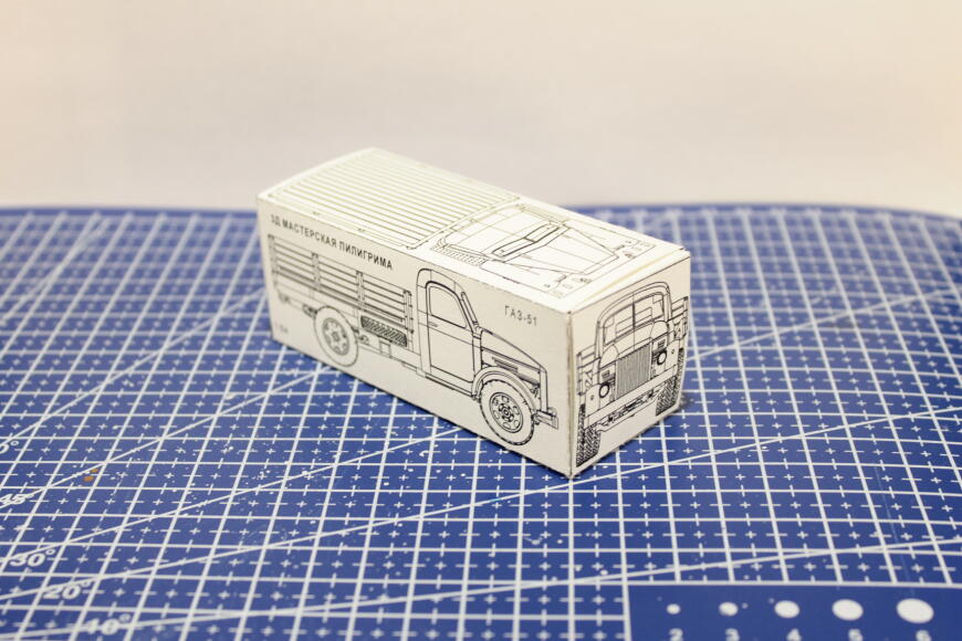 ГАЗ-51 Масштаб 1:64