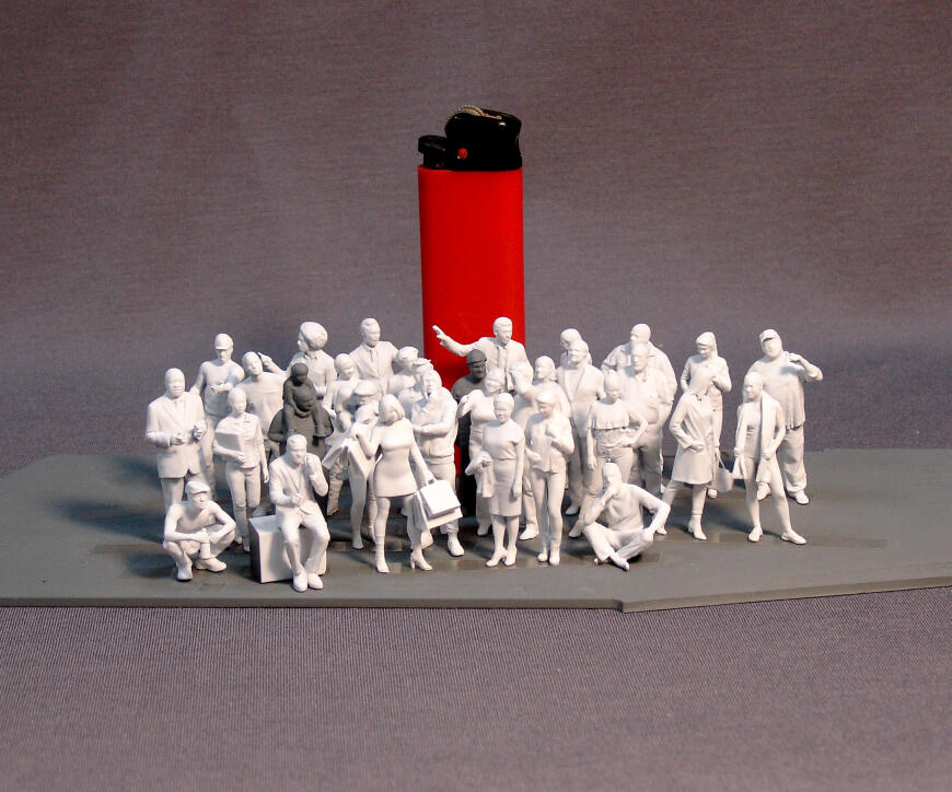 Фигурки людей для макета