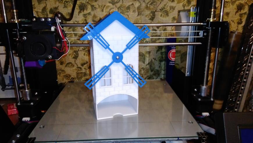 Чайный домик для пакетиков чая "Мельница"