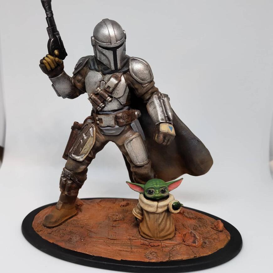 Мандалорец и Грогу