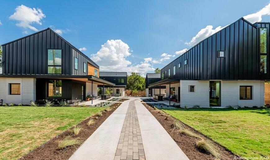 Компания ICON выставила на продажу 3D-печатные дома