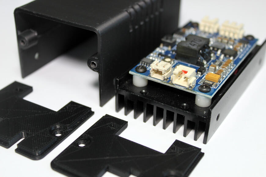 Корпус блока управления лазером.