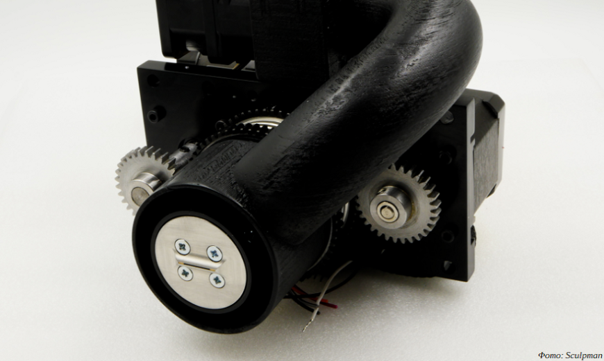 Sculpman предлагает экструдеры с соплами изменяемого сечения