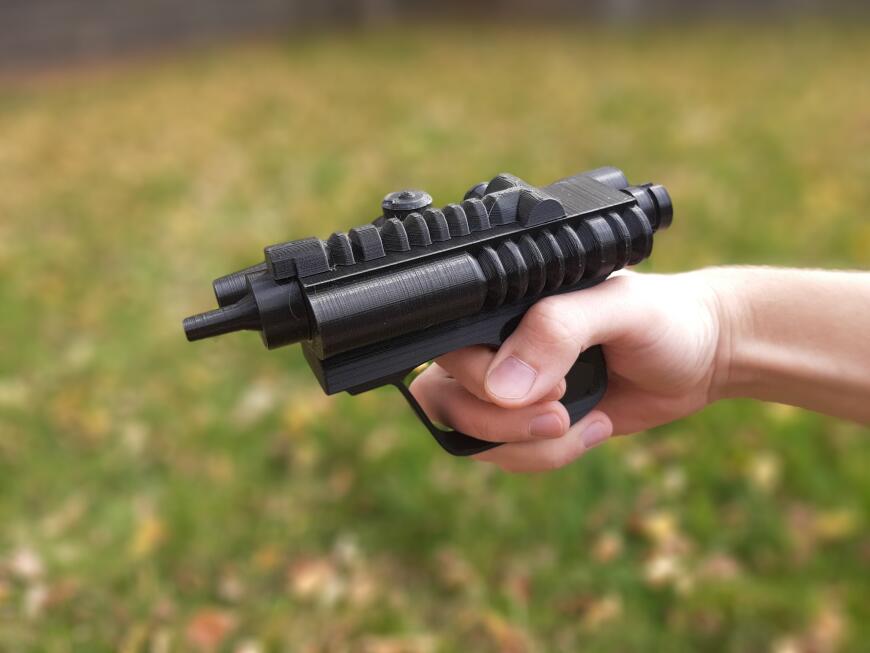 Бластерный пистолет имперских разведчиков EC-17 (DIY набор)