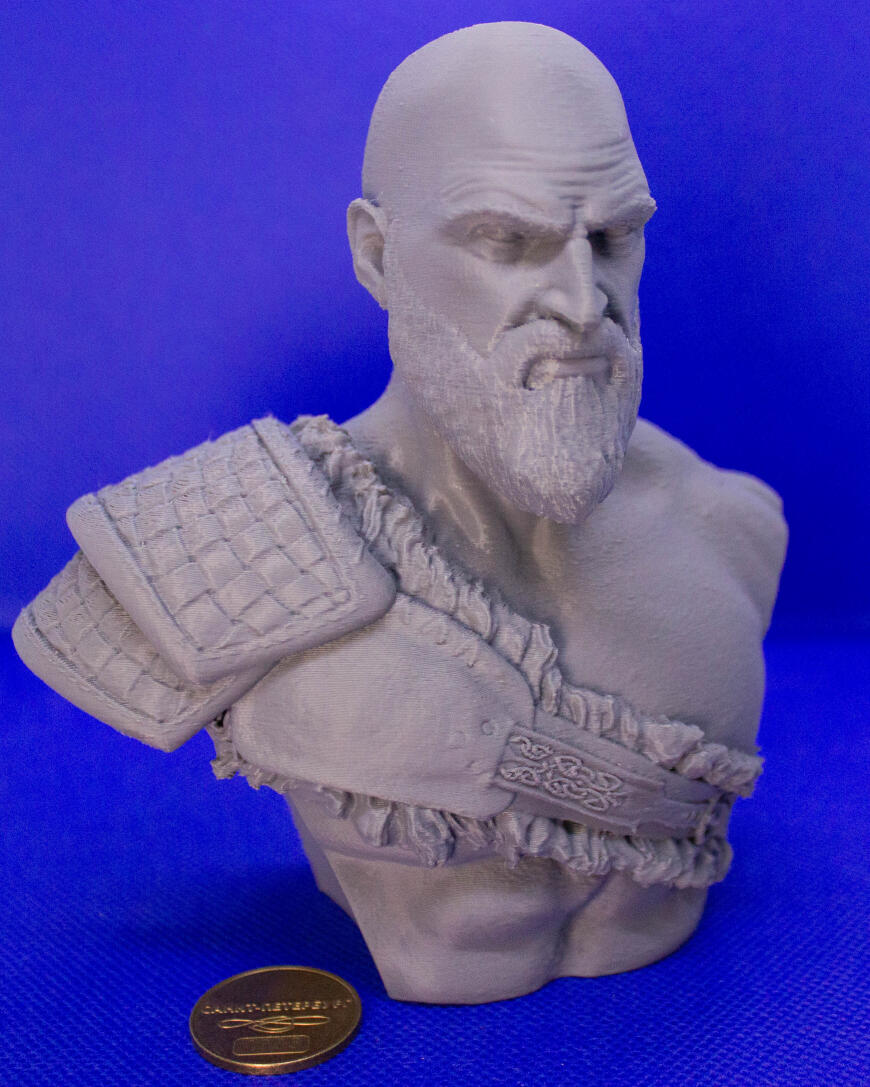 Бюст Кратоса из God of War