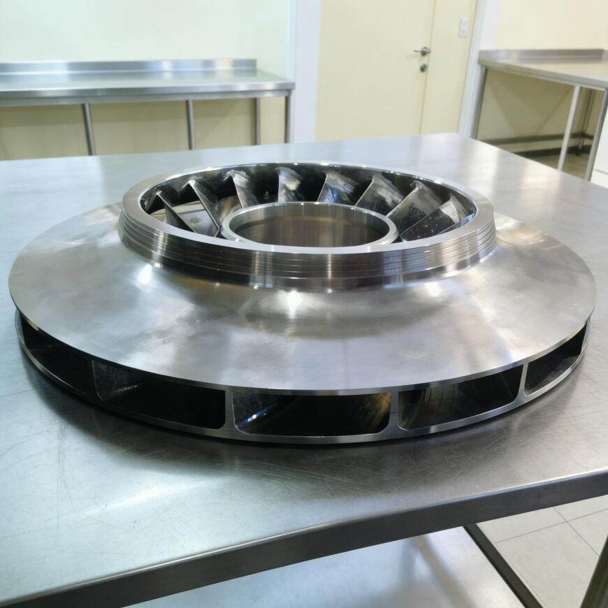 Импортозамещение критического компонента компрессора Siemens: реверс-инжиниринг рабочего колеса диаметром 850 мм из нержавеющей стали 07Х16Н