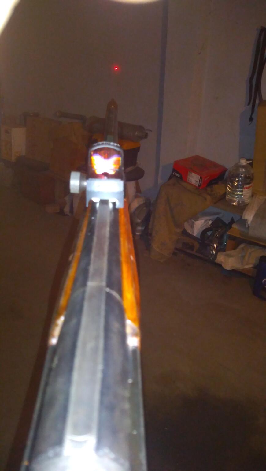 Вивер для коллиматорного прицела на вентилируемою планку ИЖ-27,ТОЗ-34.