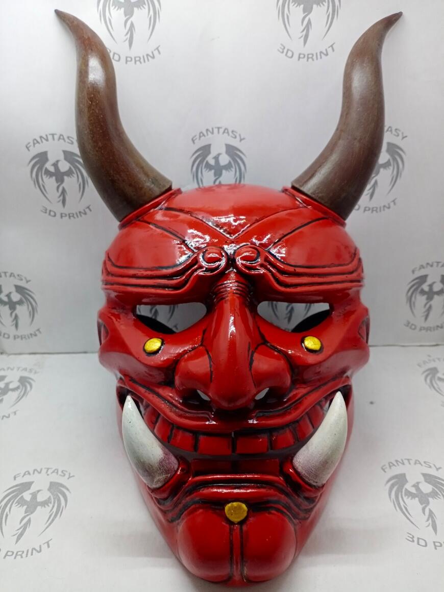 Маска Они "Белая Смерть"