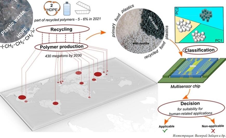 «Электронный нос» Сколтеха поможет контролировать качество пищевого пластика