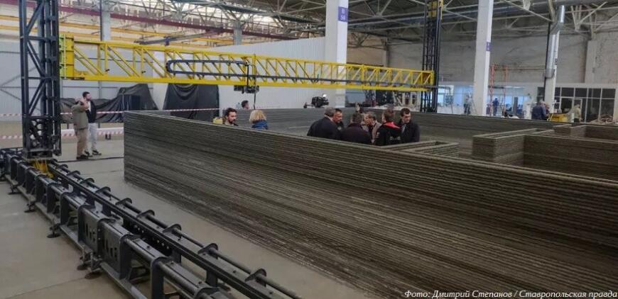 Smart Build строит двухэтажный 3D-печатный дом в Ставрополе