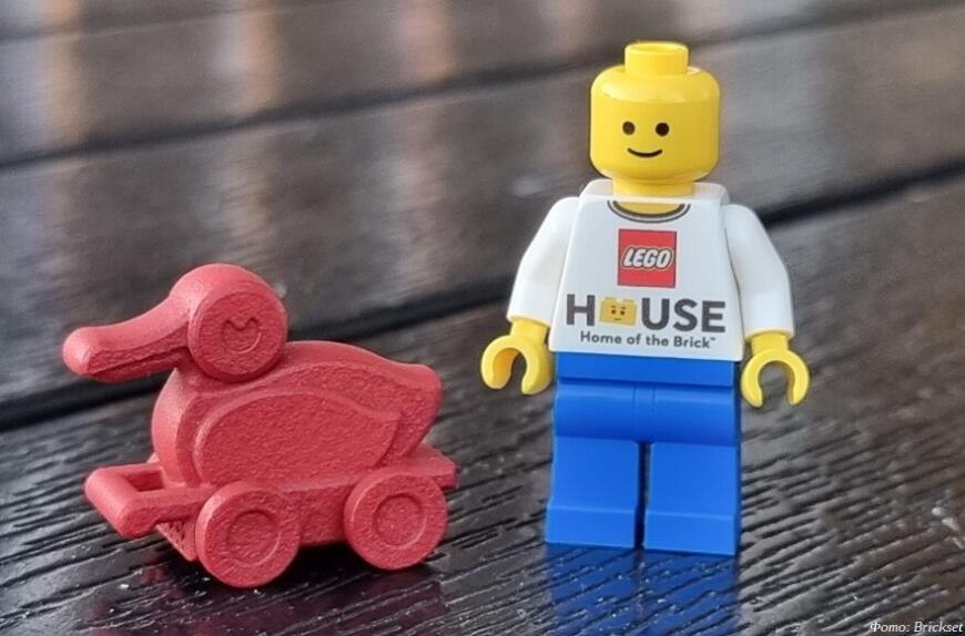 Утка в законе: первая 3D-печатная игрушка от LEGO