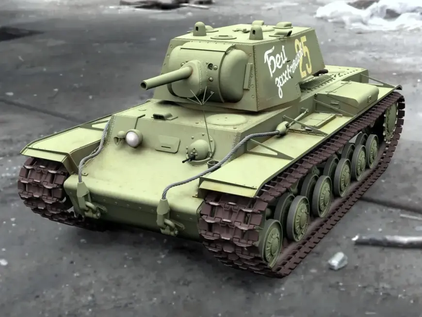 KV-1 RC model 1:10