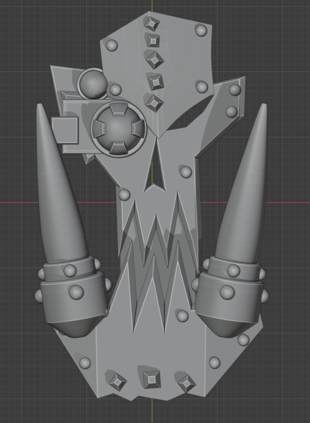 Значок Орочьего Смертодреда из Warhammer 40000