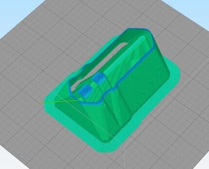 Забавный баг Simplify3d: Ooze shield и brim