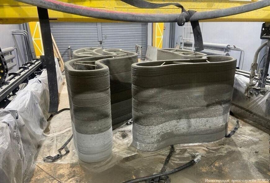 Инженеры ТГАСУ создали смесь для строительной 3D-печати при отрицательных температурах