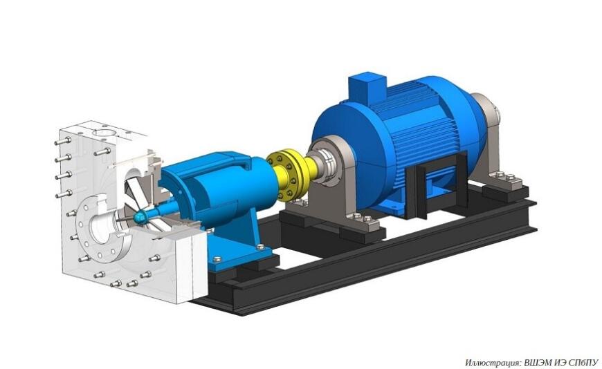В СПбПУ конструируют высокоэффективные свободновихревые насосы
