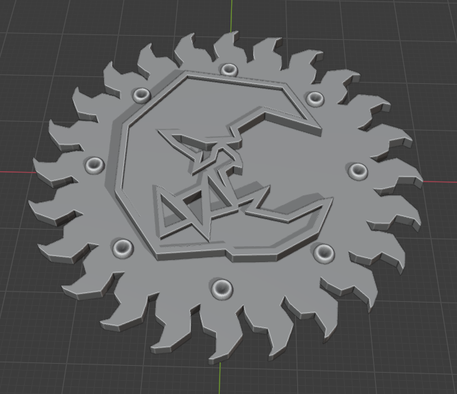 Значок орочьего Клана Злоболун из Warhammer 40000