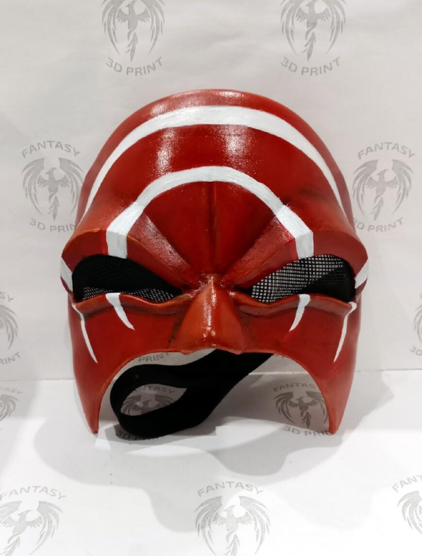 Маска Emet-Selch из игры Final Fantasy XIV.