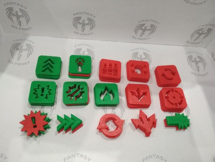 Маркеры и подставки для  Battlefleet Gothic