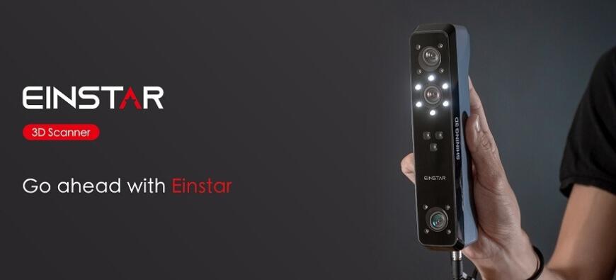 SHINING 3D предлагает бюджетные ручные 3D-сканеры EINSTAR