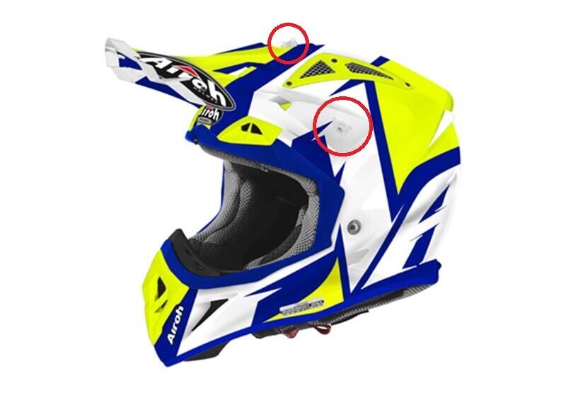Винты крепления козырька кросового мотошлема Airoh Aviator