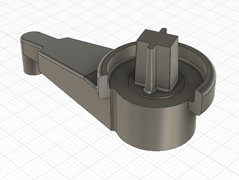 Рычаг привода заслонки отопления VW Amarok