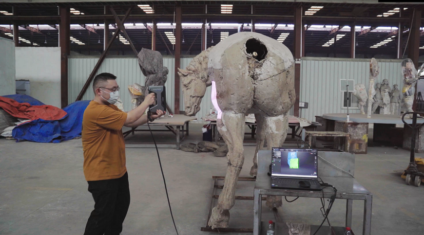 Как технологии 3D-сканирования оптимизируют производство бронзовых скульптур