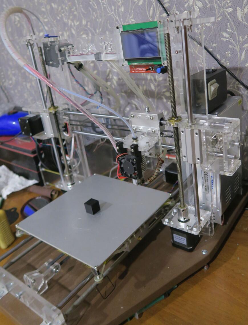 Небольшой тюнинг акрилового PRUSA i3
