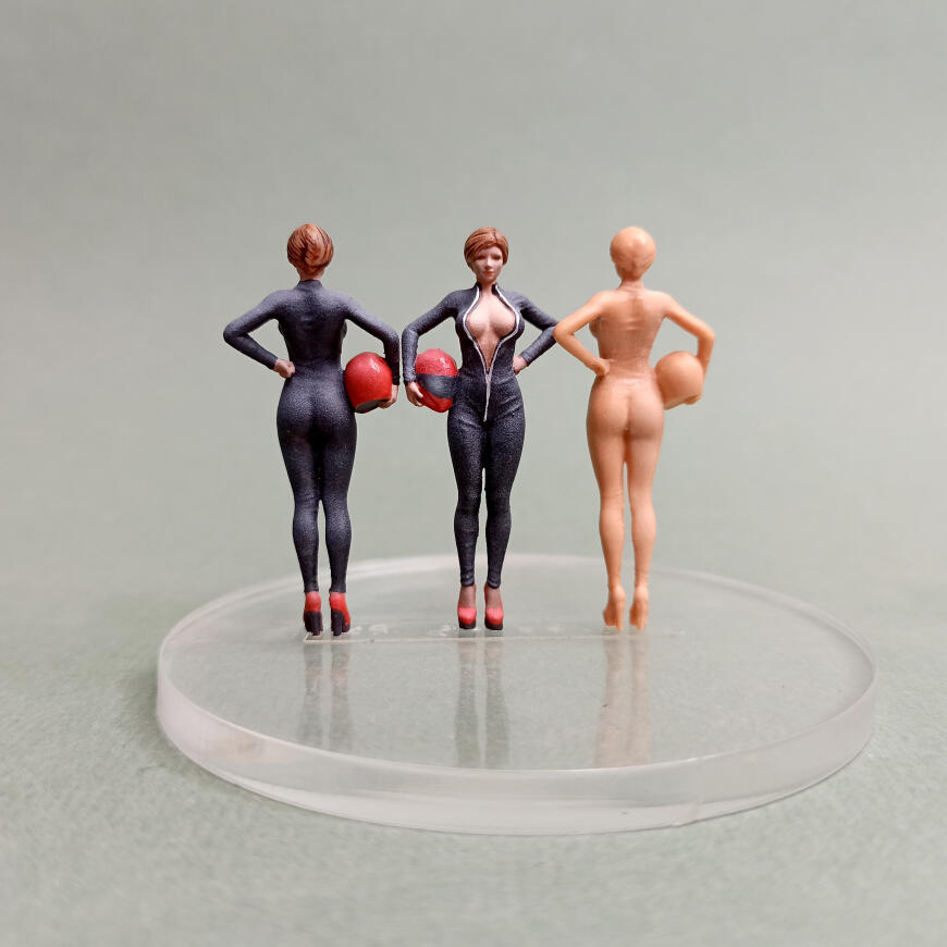 Мотогонщица