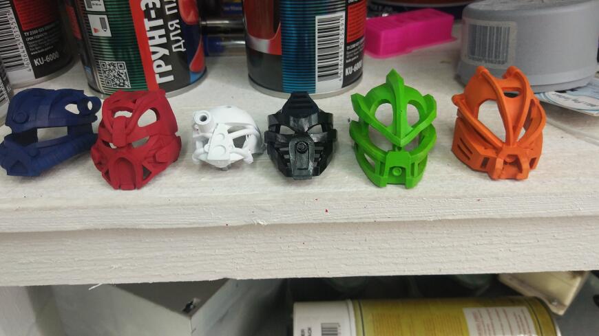 Маски Биониклов Лего