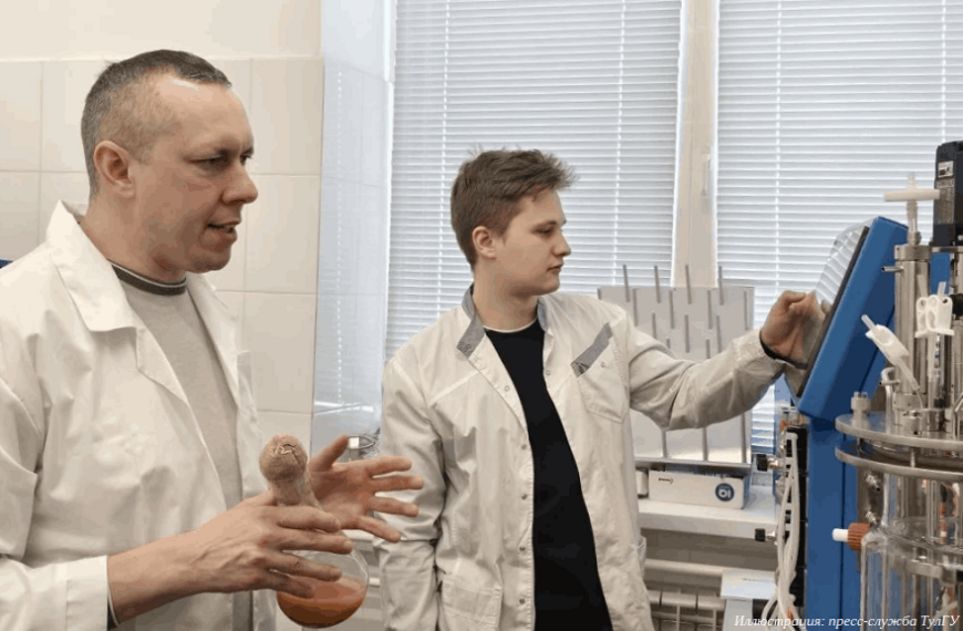 Ученые ТулГУ разработали технологию получения биополимеров с помощью бактерий