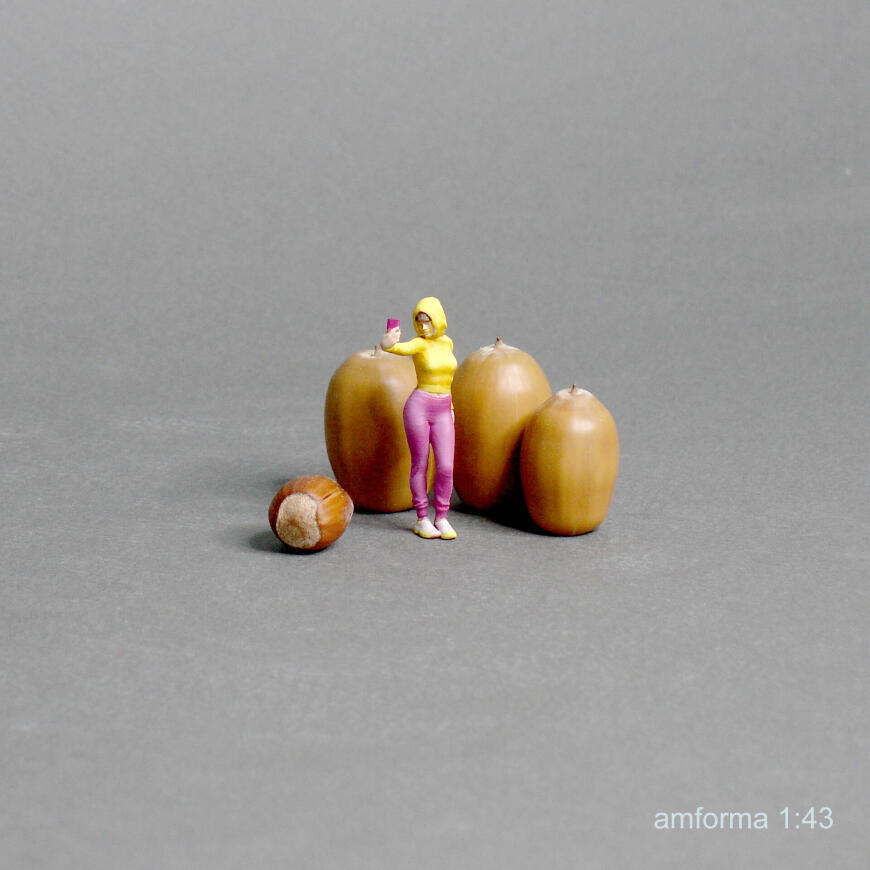 Селфи с орешками.