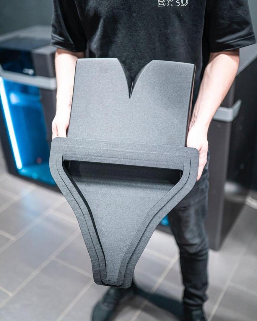 Печать в больших размерах без разделения на части. BOX3D