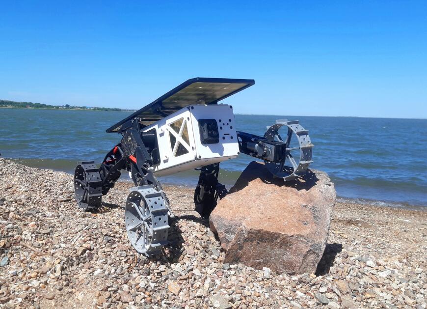 CubeRover MK1 - Луноход на базе наноспутника типа Кубсат