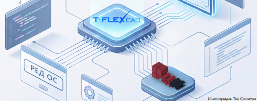 Компания «Топ Системы» выпустила T-FLEX CAD с нативной поддержкой «Ред ОС»