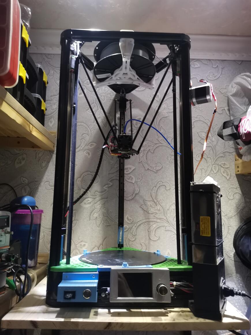 Первые впечатления от Ender 3 V2 после Anycubic Kossel Plus на Lerdge K