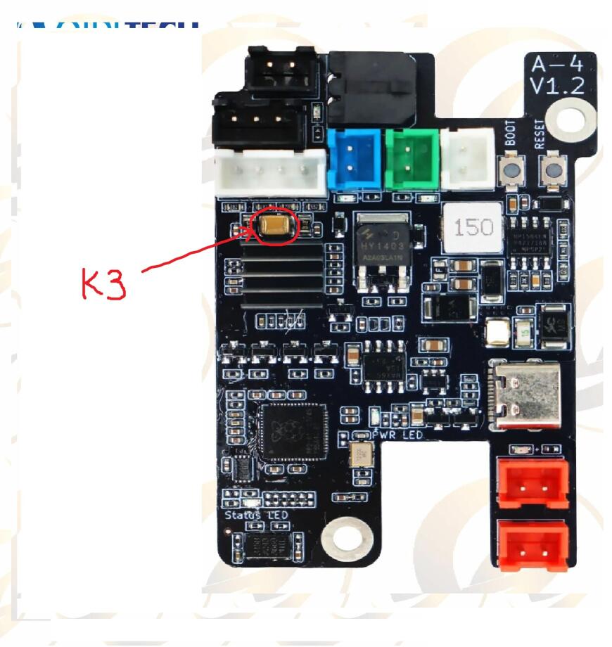 Ремонт платы экструдера qidi xmax-3 Ремонт платы экструдера qidi xmax-3