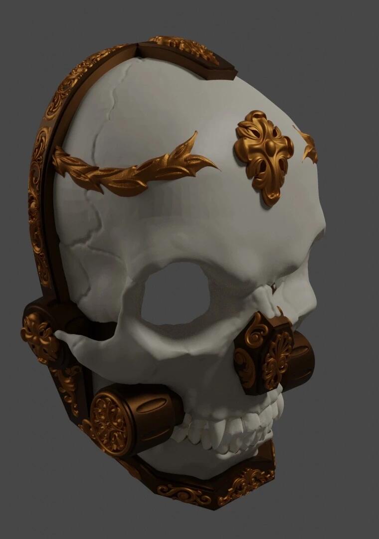 Маска "Sanctus Mortis"