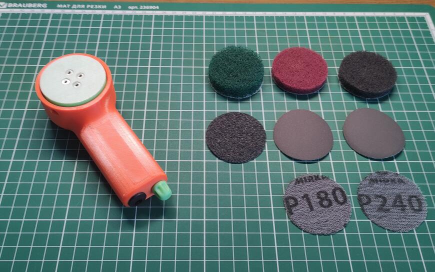 Мини дисковый ручной шлифовальный станок_Mini Disc Sander type 3508 Мини дисковый ручной шлифовальный станок_Mini Disc Sander type 3508
