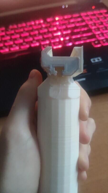 First prototyp RK-2 Zenitco 3D-printed