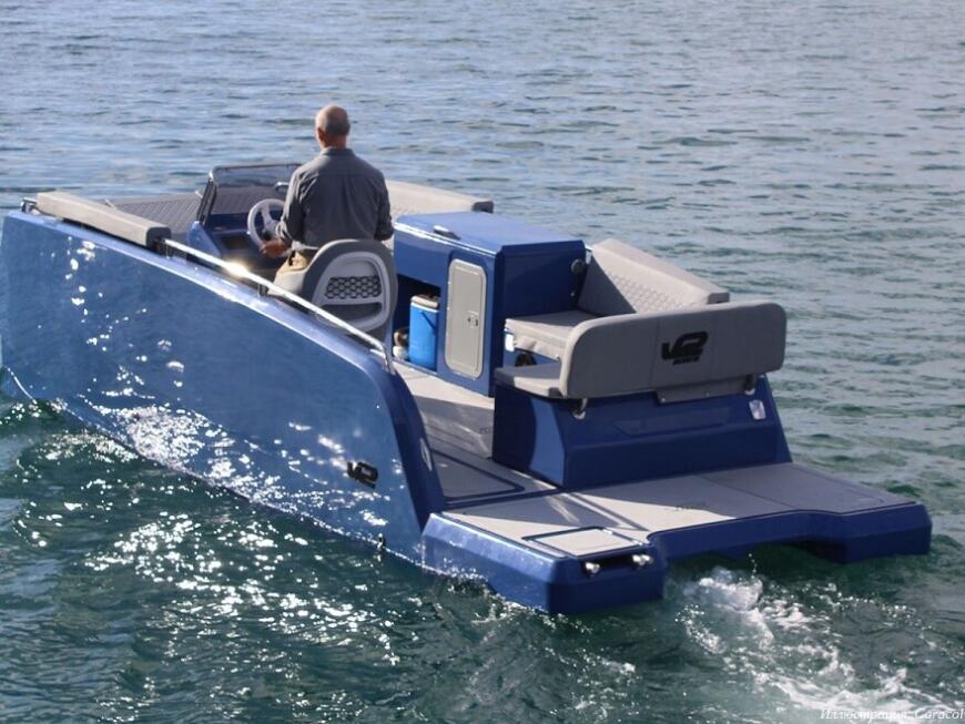 Caracol и V2 Group построили катамаран с 3D-печатным корпусом