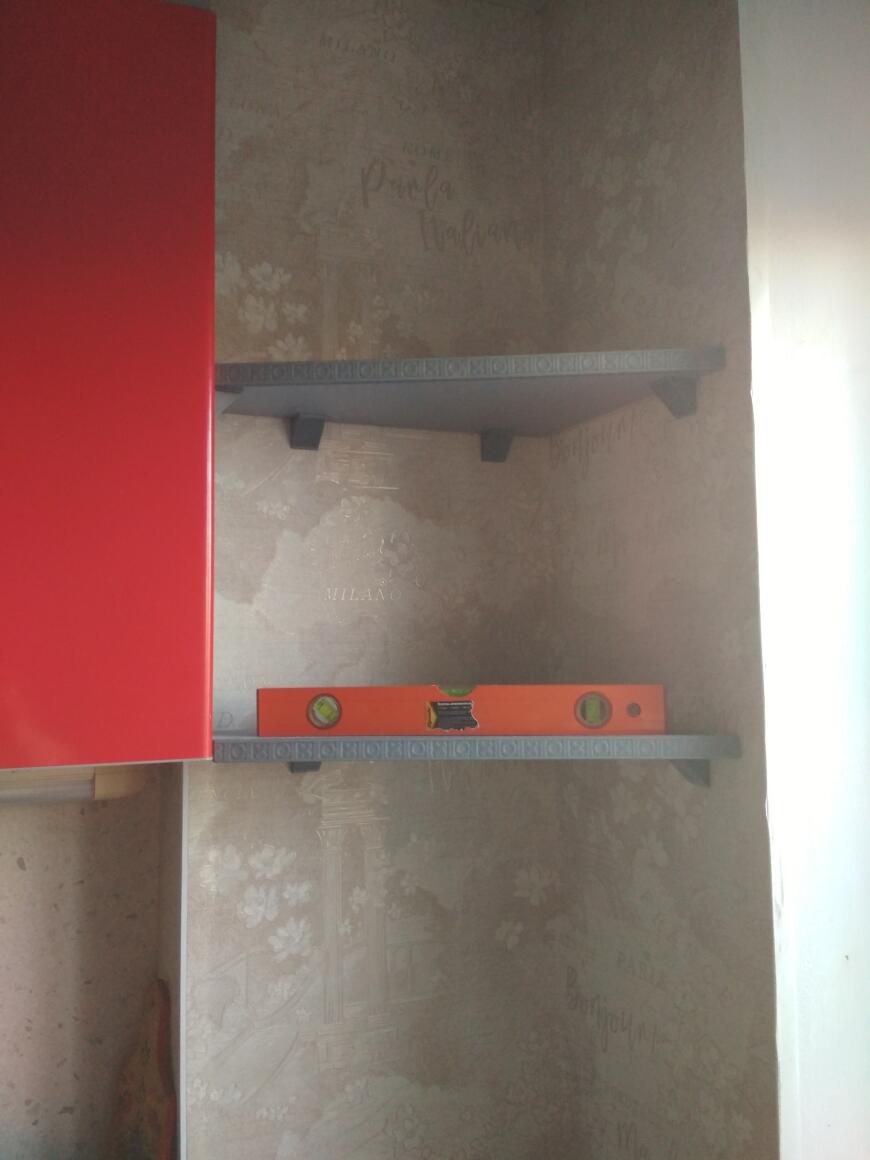 Крепёж и декорации самодельных полок