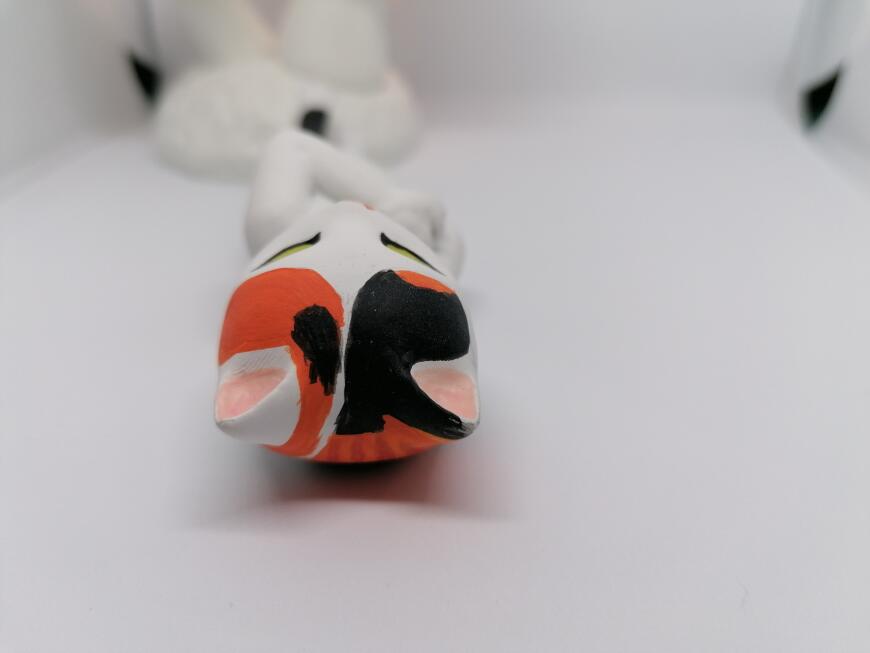 Фигурка кошки под покраску