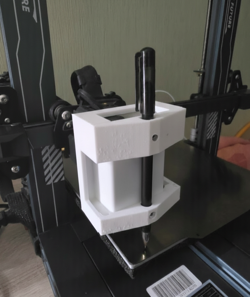 3D принтер теперь умеет рисовать!