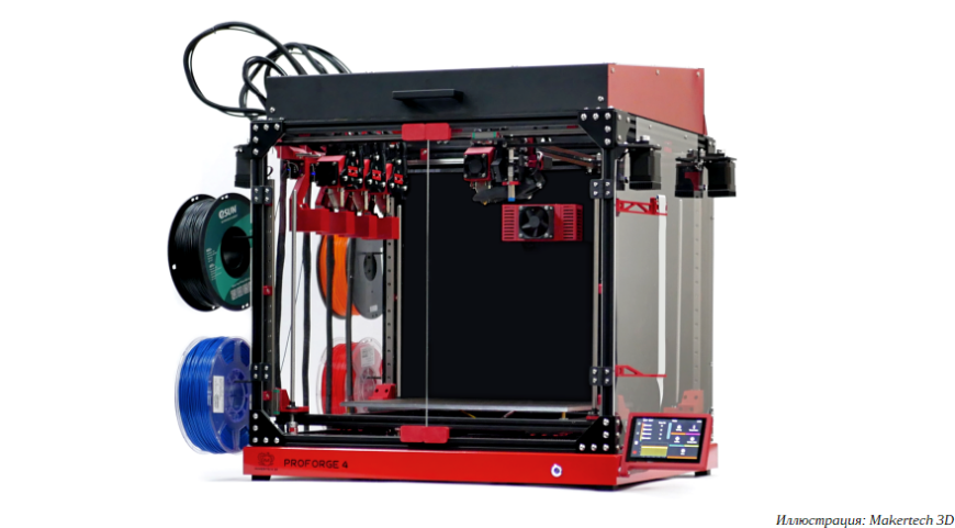 Makertech 3D принимает заказы на FDM 3D-принтеры с системой автоматической смены головок